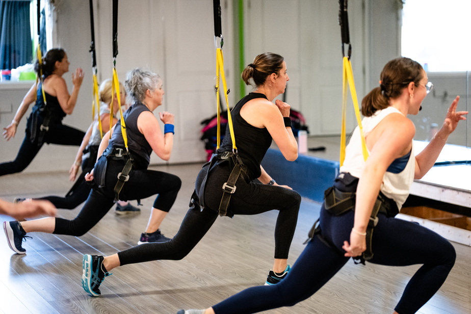 bungee fitness privatif en groupe