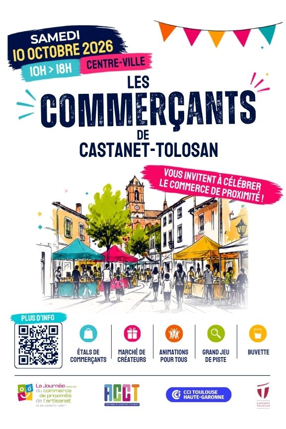La Journée Nationale des Commerces de Proximité à Castanet-tolosan